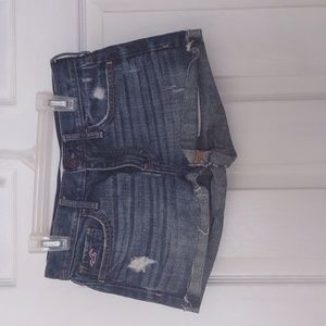 Hollister jean shorts